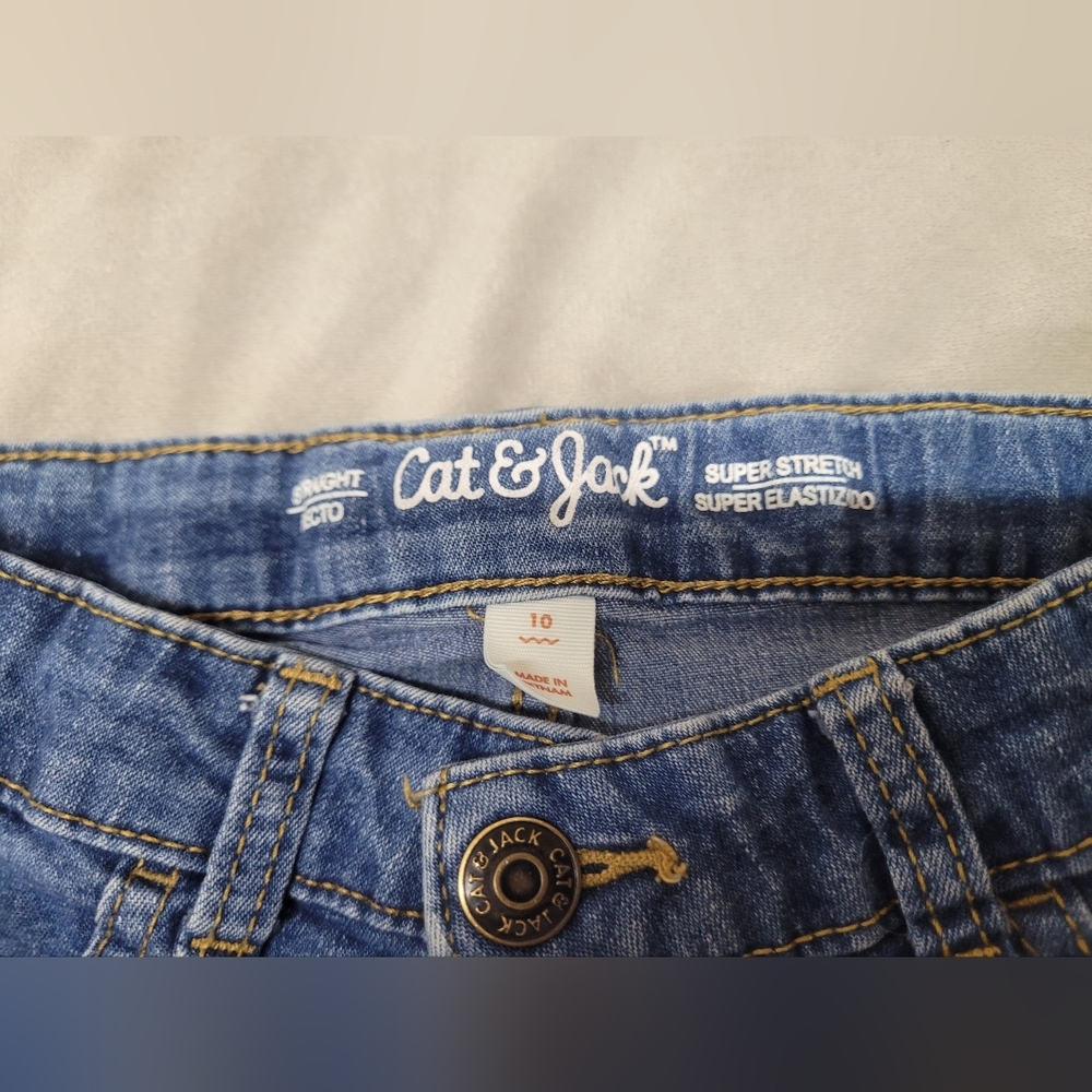 Girls size 10 Cat & Jack jeans